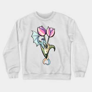 Tulip Dragon Pair Crewneck Sweatshirt